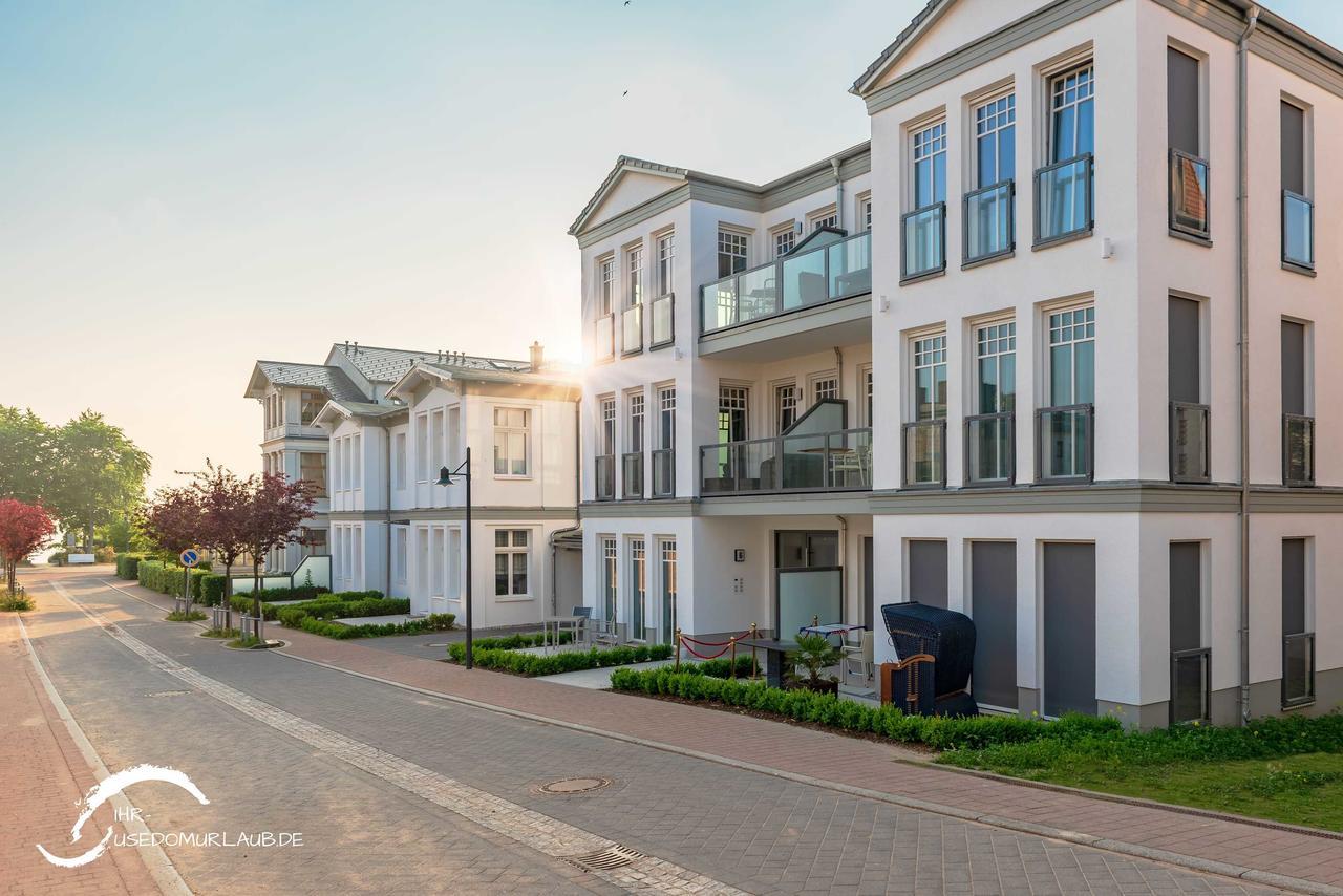 Ferienwohnung Quartier Schneespecht Westendpalais Ostseebad Heringsdorf Exterior foto