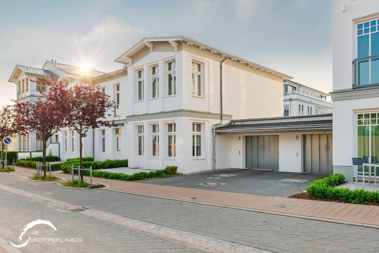 Ferienwohnung Quartier Schneespecht Westendpalais Ostseebad Heringsdorf Exterior foto